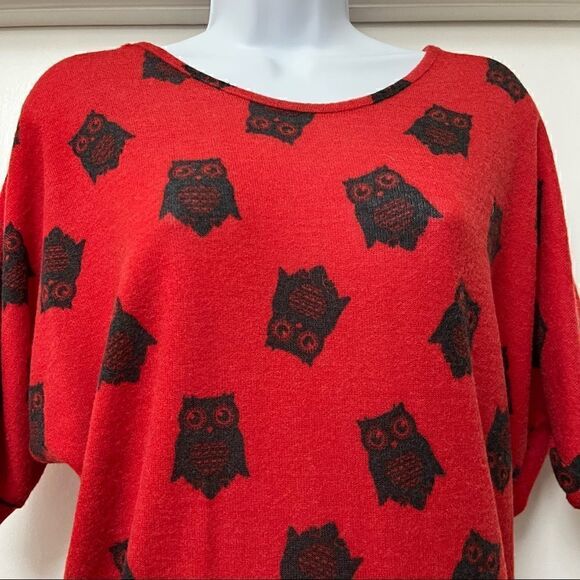 Rue21 Tops - OWL SWEATER SHORT SLEEVE TOP! Size M BNWT
